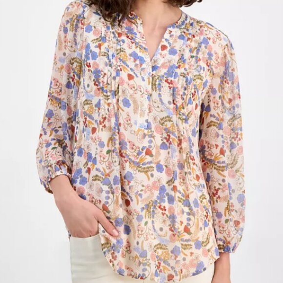 XL NWT Tommy Hilfiger Mallorca Blouse - Picture 1 of 3